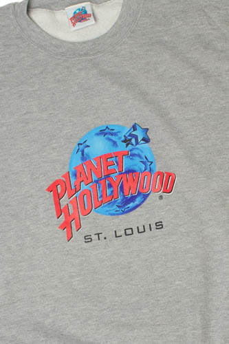 Vintage 1998 Planet Hollywood St. Louis Sweatshirt