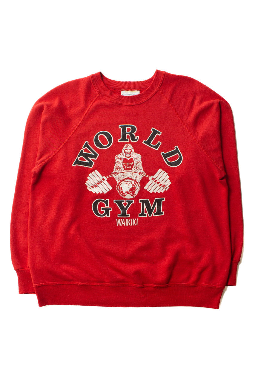 Vintage World Gym Waikiki Sweatshirt (1980s)