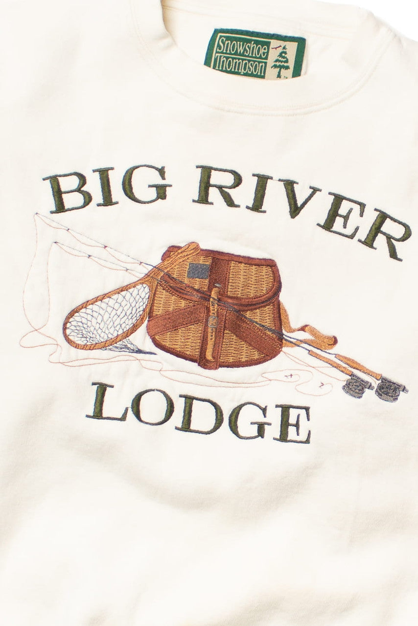 Embroidered Big River Lodge Sweatshirt