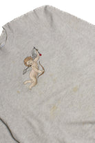 Vintage Cherub Embroidered Sweatshirt (1990s)