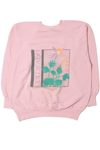 Vintage Colorado Floral Sweatshirt