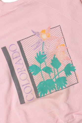 Vintage Colorado Floral Sweatshirt