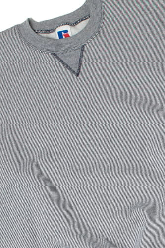 Vintage Navy Thin Striped Russell Athletic Sweatshirt