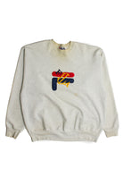Vintage FILA Thrashed Sweatshirt (1980s) 8970