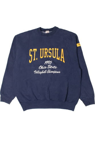 Vintage 1995 St. Ursula State Volleyball Champions Sweatshirt