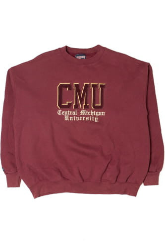 Vintage CMU Central Michigan University Sweatshirt
