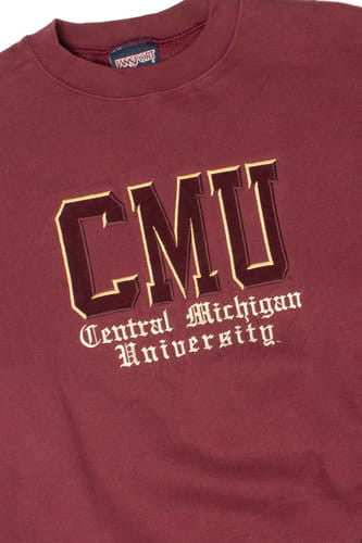 Vintage CMU Central Michigan University Sweatshirt