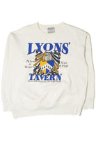 Vintage 1991 Lyon's Tavern Oxford England Sweatshirt