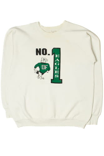 Vintage Eagles "No. 1" Mascot Sweatshirt