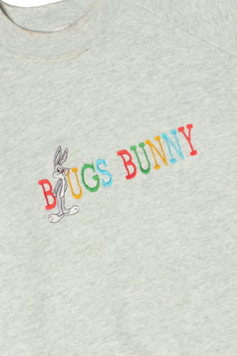 Vintage Bugs Bunny Embroidered Sweatshirt