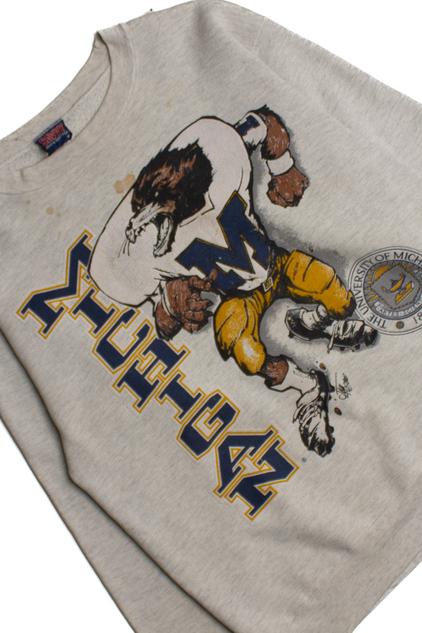 Vintage University Of Michigan Sweatshirt (1990s) 8997