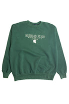 Vintage Michigan State Green Sweatshirt (1990s) 8998