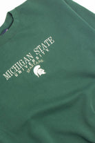Vintage Michigan State Green Sweatshirt (1990s) 8998