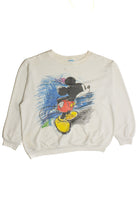 Vintage Disney Mickey Mouse Scribble Sweatshirt (1980s) 8999