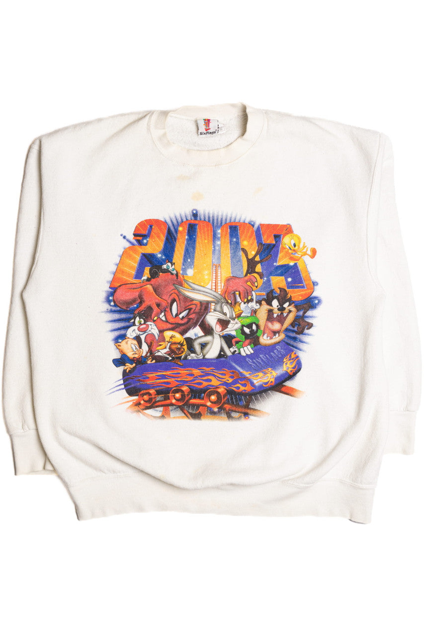 Looney Tunes Six Flags Sweatshirt 9004