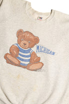 Michigan Teddy Bear Sweatshirt 9005
