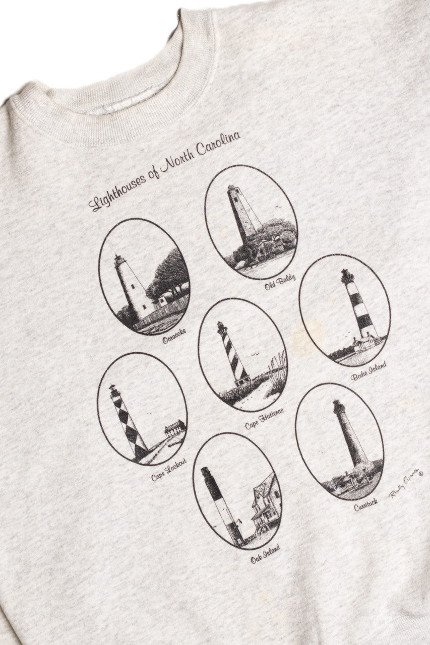 Lighthouses of North Carolina Sweatshirt 9062