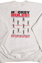 Hockey Rules Sweatshirt 9072