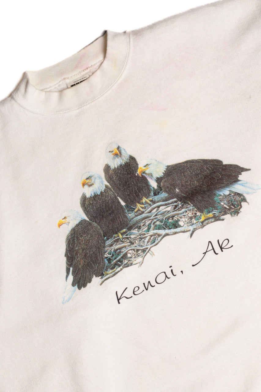 Kenoi, AK Bald Eagle Sweatshirt 9087