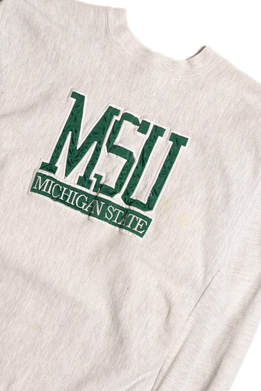 MSU Michigan State Heavy Sweatshirt 9106