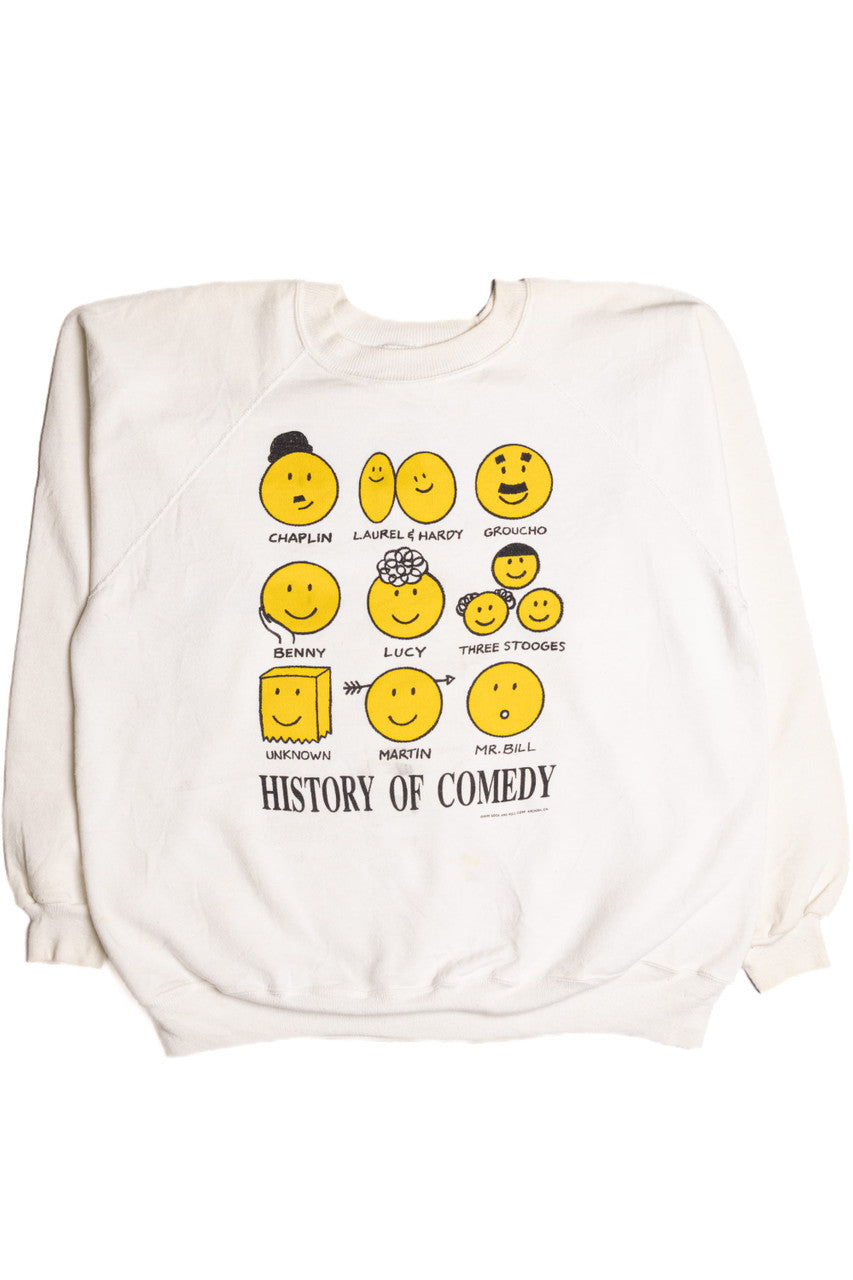 History of Comedy Sweatshirt 9112