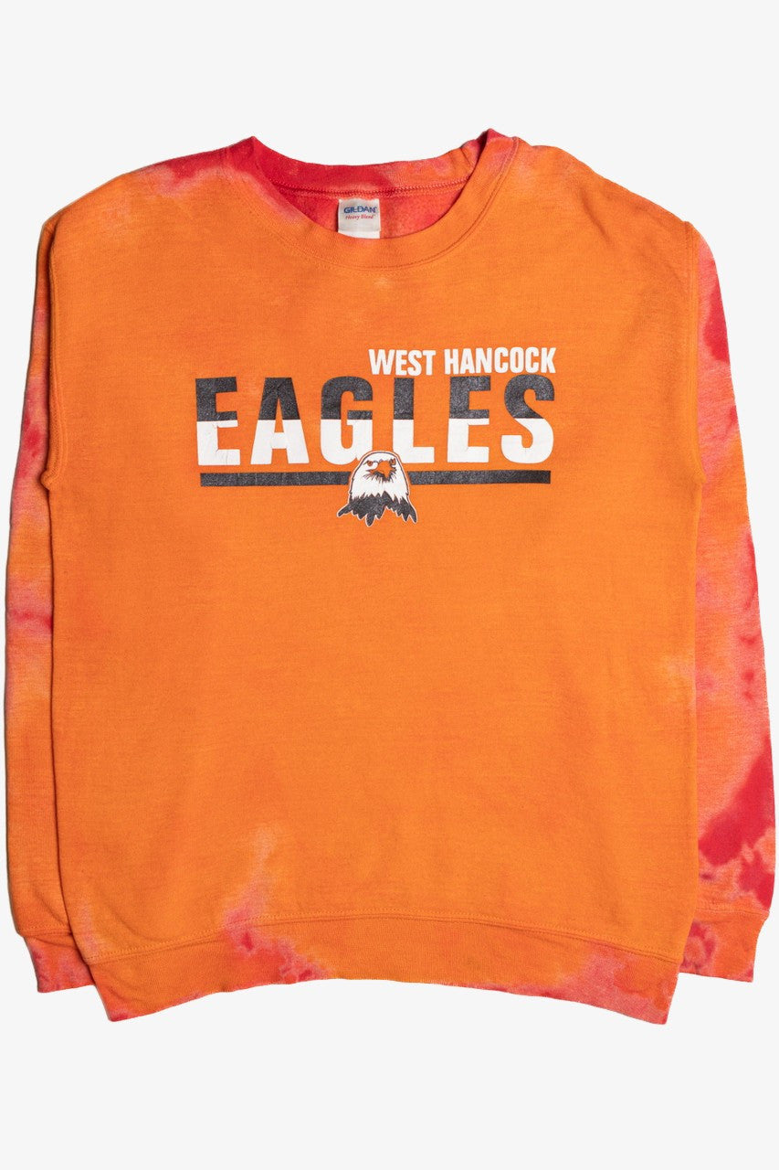 Tie Dye West Hancock Eagles Sweatshirt 9139