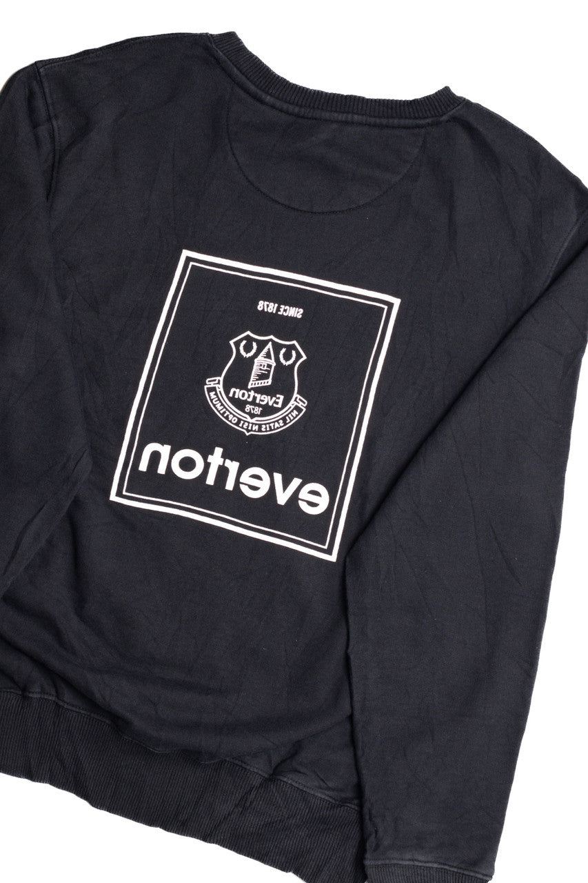 Everton Sweatshirt with Backwards Logo on Back 9183