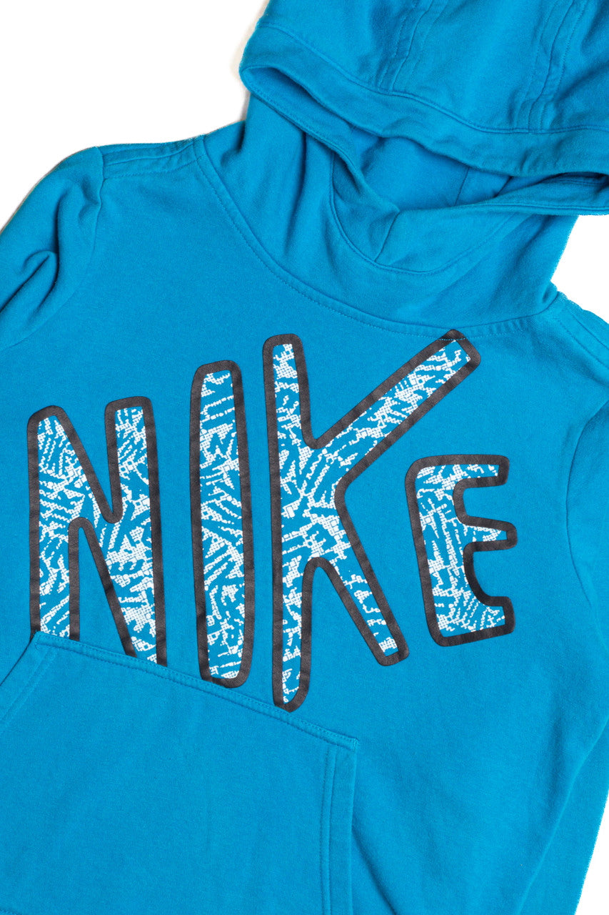 Bright Blue Nike Hoodie 9217