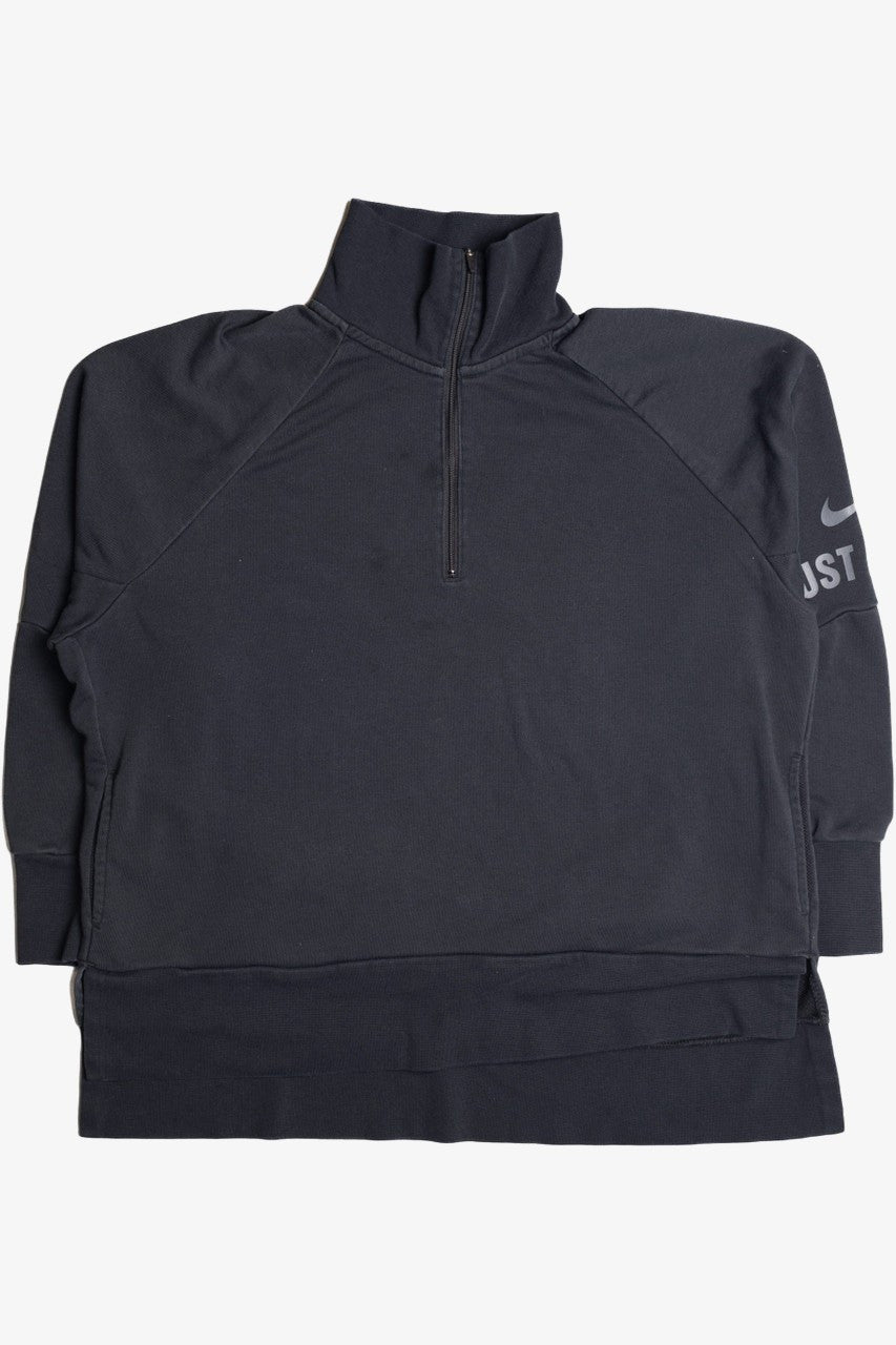 Black Partial Zip Nike Sweatshirt 9226