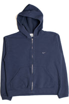 Dark Blue Full Zip Hoodie 9247
