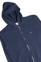 Dark Blue Full Zip Hoodie 9247