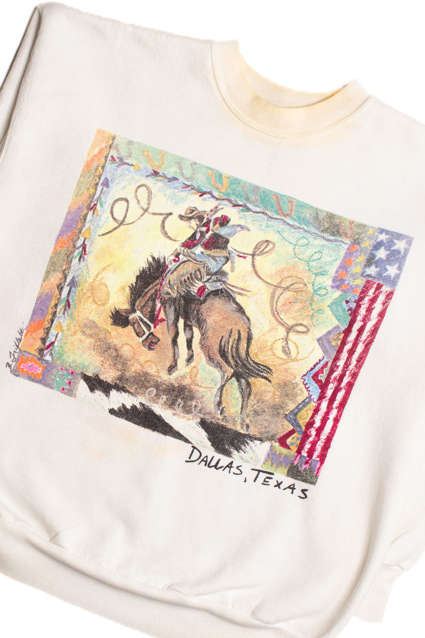 Dallas Texas Rodeo Sweatshirt 9272
