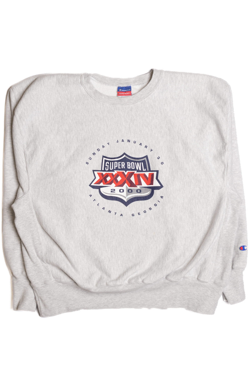 Super Bowl XXXIV Atlanta Sweatshirt 9274