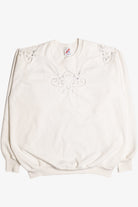 White Lace Sweatshirt 9281