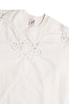 White Lace Sweatshirt 9281