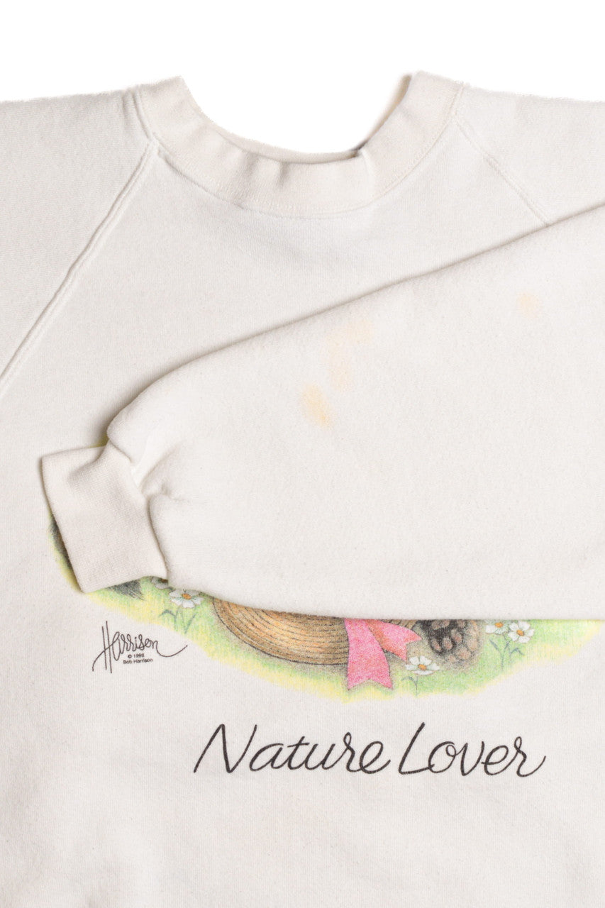 Nature Lover Kitten Sweatshirt 9291