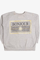 Bonjour Sweatshirt 9299