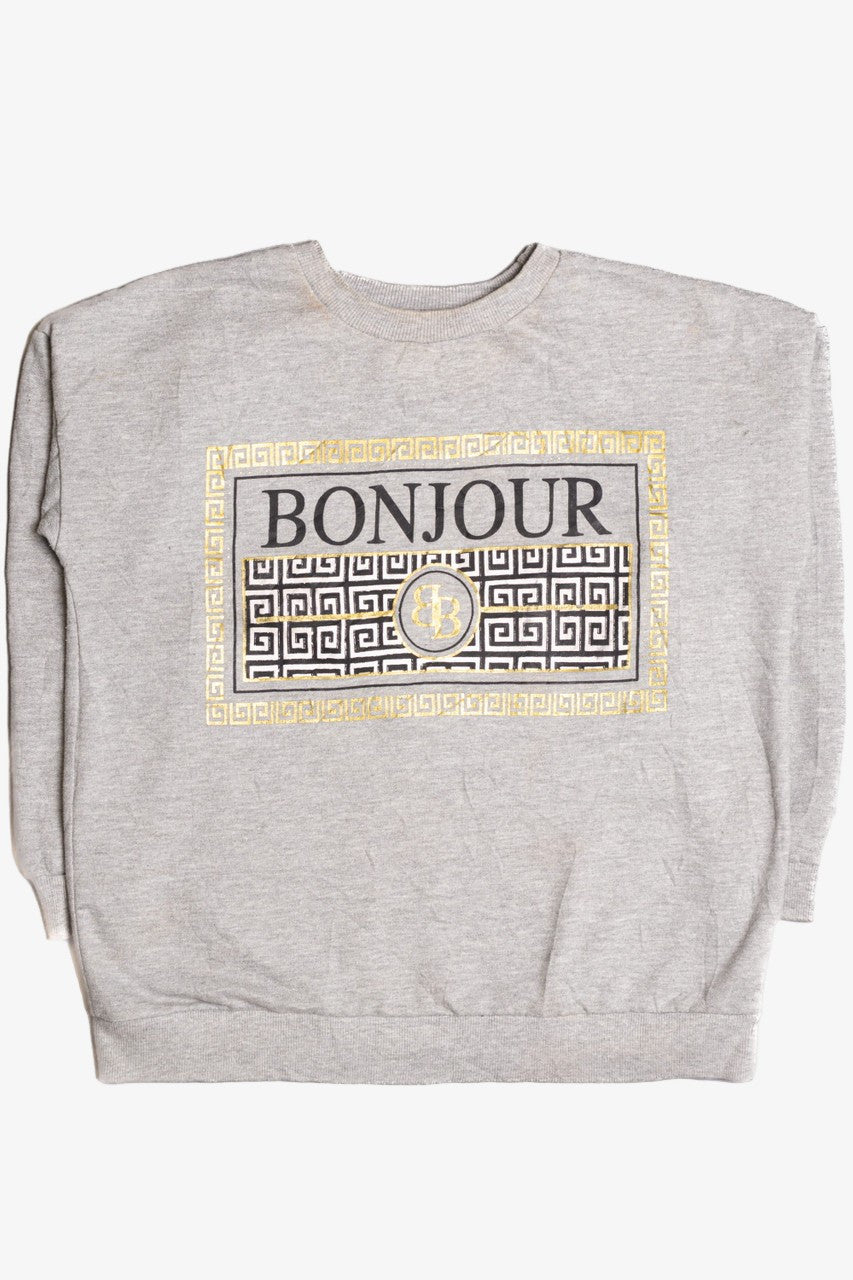 Bonjour Sweatshirt 9299