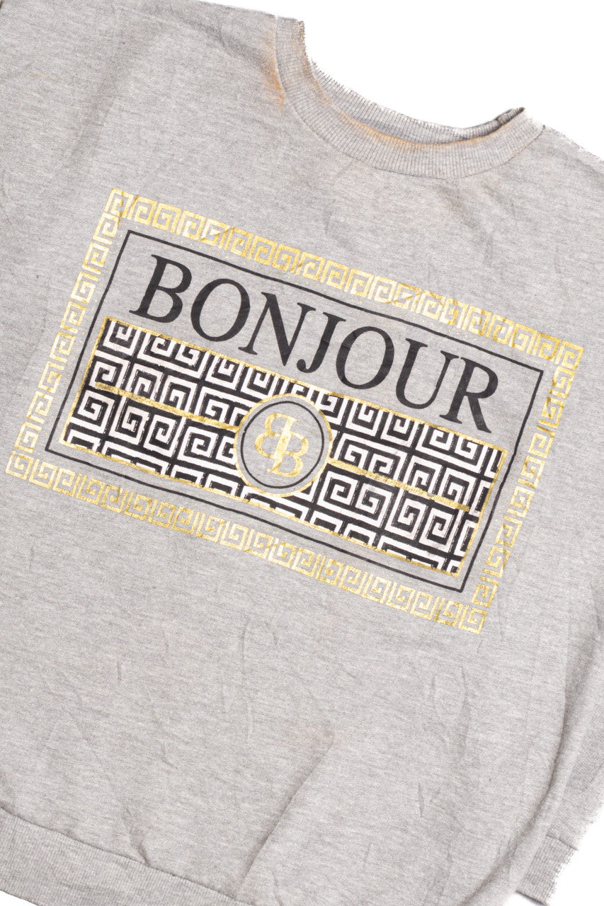 Bonjour Sweatshirt 9299