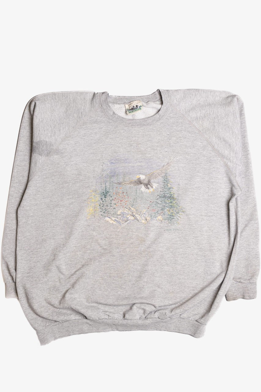 Bald Eagle Nature Scene Sweatshirt 9323