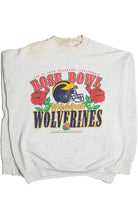 1998 Michigan Rose Bowl Wolverines Sweatshirt 9339