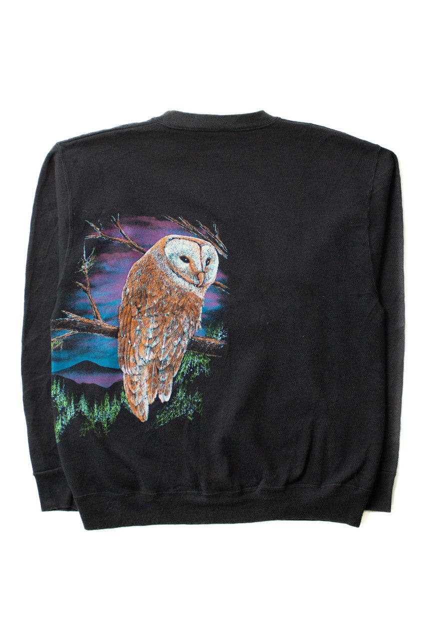Vintage Night Owl Sweatshirt (1990s)