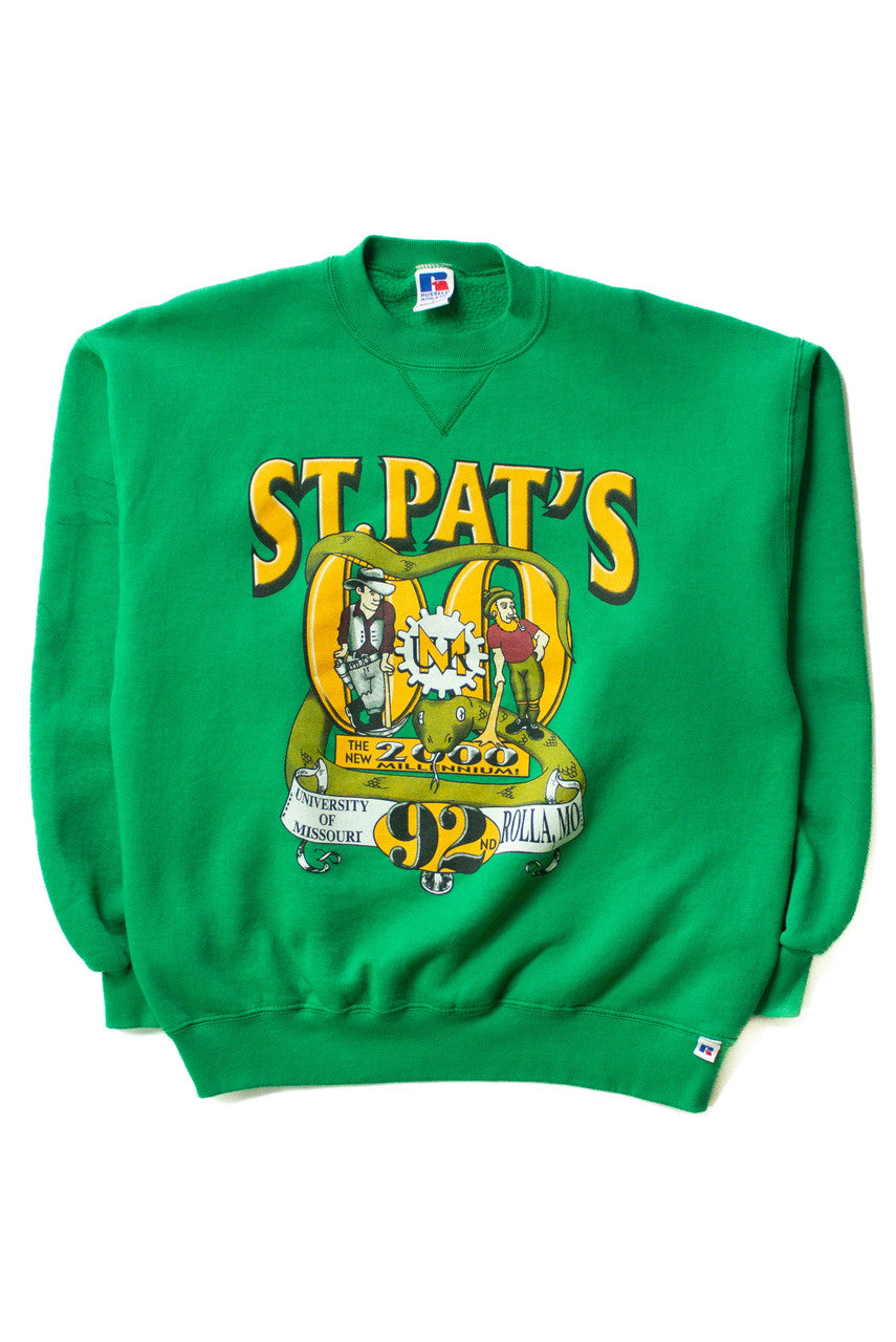 Vintage Rolla, MO St. Pat's Sweatshirt (2000)