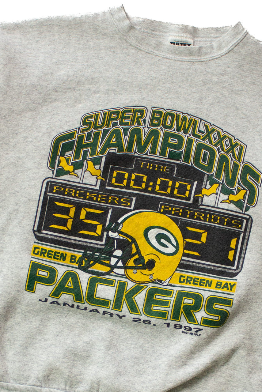 Vintage Packers Super Bowl XXXI Champions Sweatshirt (1997)
