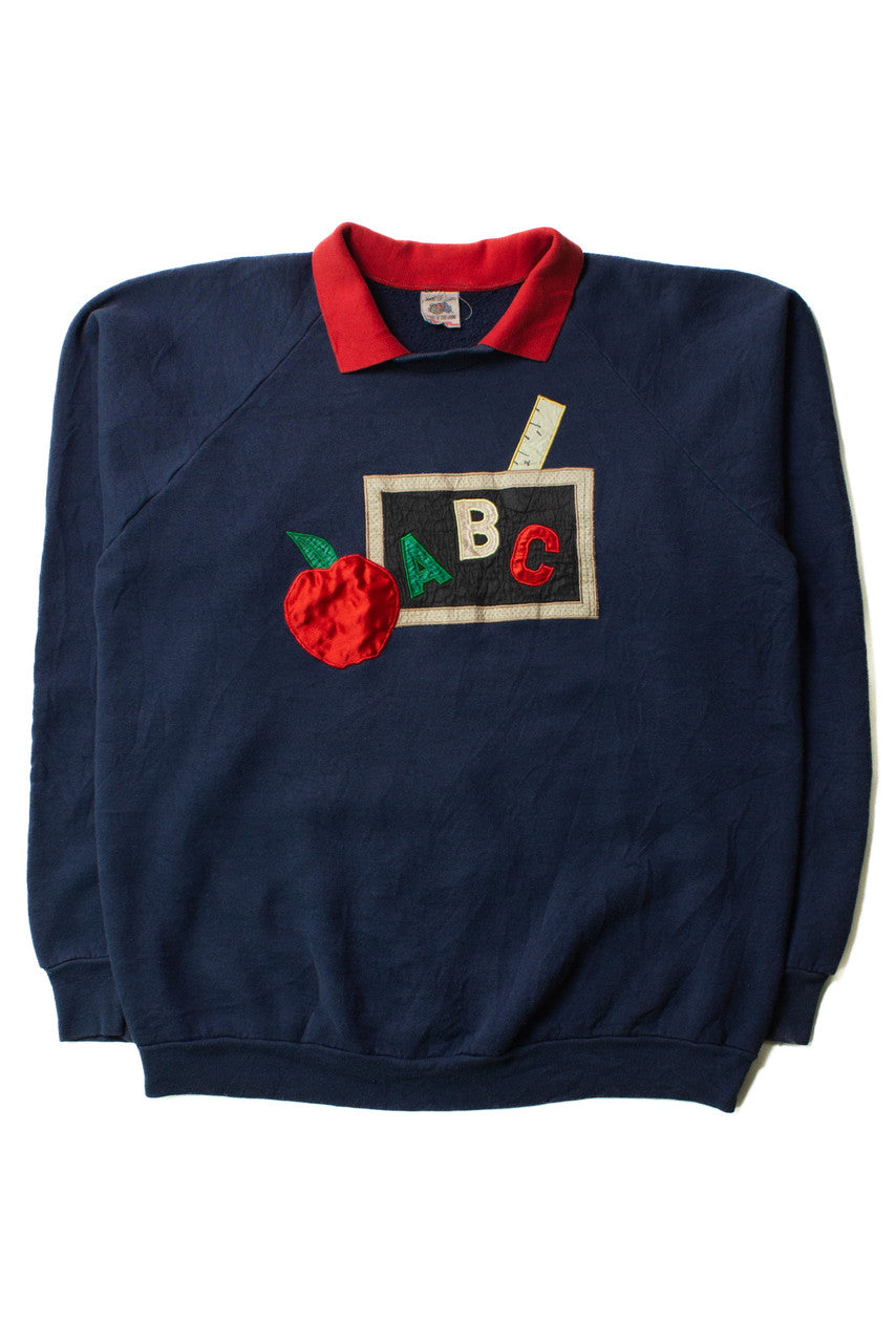 Vintage ABC Teacher Sweatshirt (1990s)
