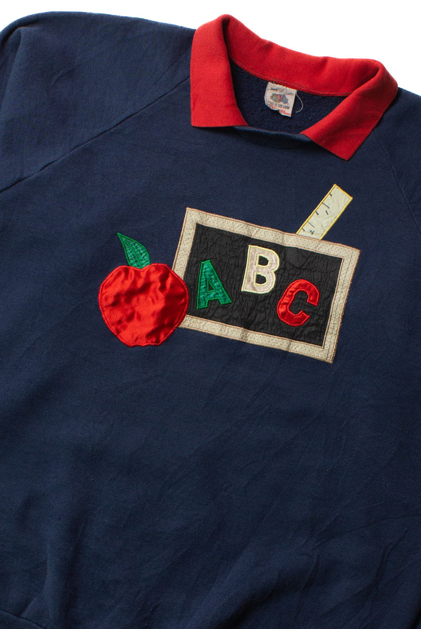 Vintage ABC Teacher Sweatshirt (1990s)