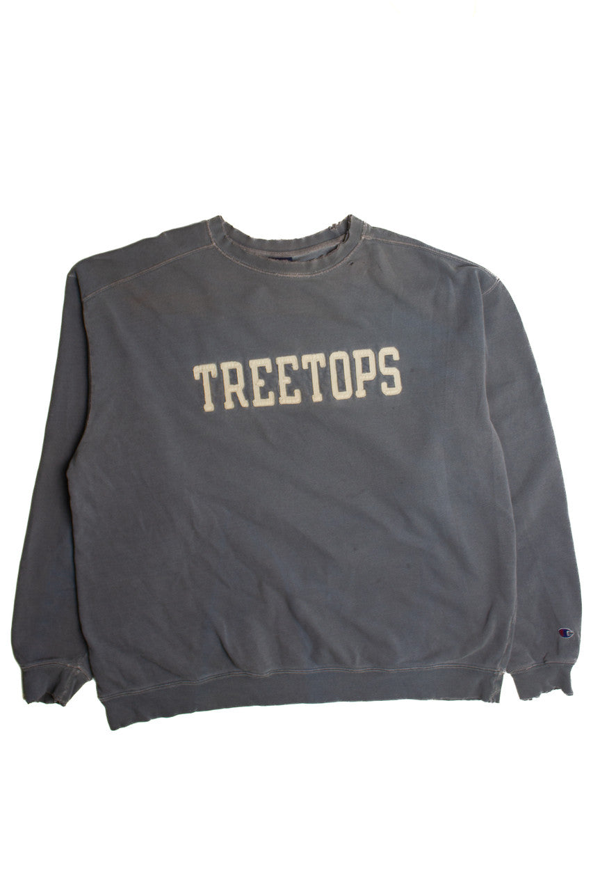 Vintage Distressed Champion Treetops Sweatshirt (1990s) 9458