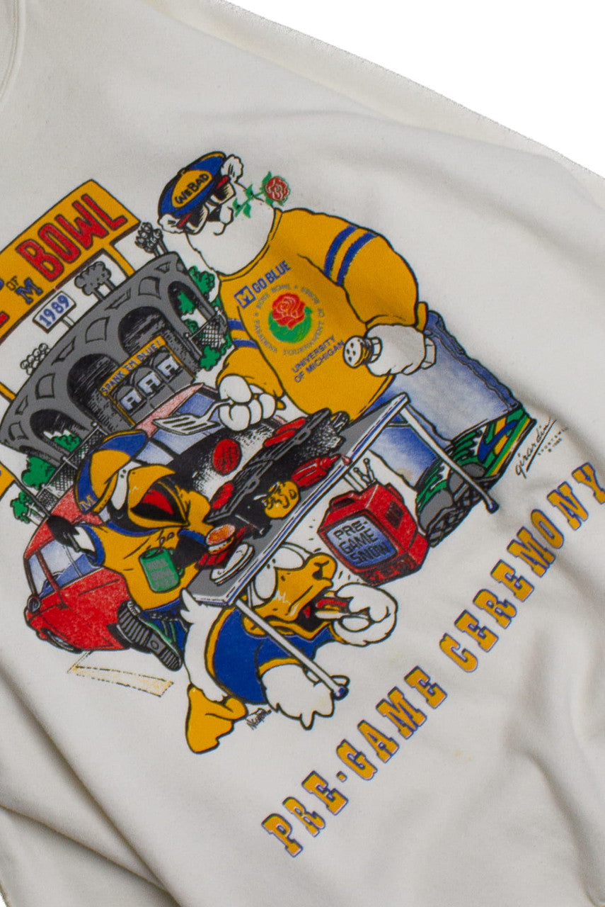 Vintage Rose Bowl Sweatshirt (1980s) 9461