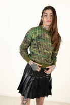 Vintage Quilted Camouflage Sweatshirt (1990s)