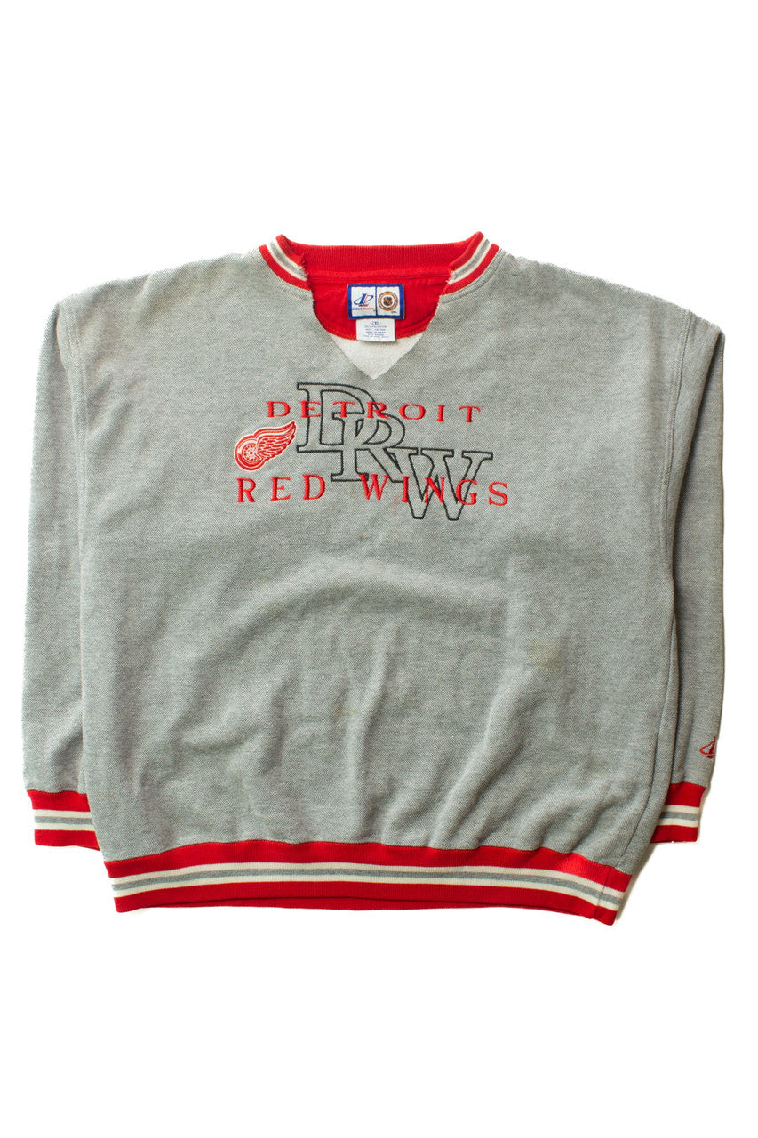Vintage Altered Detroit Red Wings Sweatshirt (1990s)